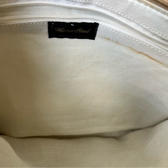 90s Chambray/DenimShoulder Bag with metallic gold and stud detailing - Picture 9 of 15